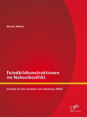 cover image of Feindbildkonstruktionen im Nahostkonflikt
